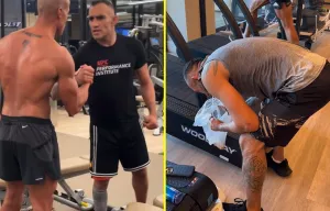 Tony Ferguson's brutal 'Hell Week' with David Goggins made him throw up on the first day