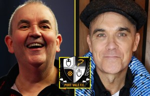Phil Taylor teases new career move with Robbie Williams after darts retirement