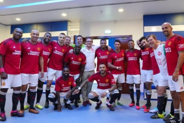 The United side took on a World XI last Saturday in Dubai but left fans baffled by some of the players on show