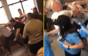 Man United and Man City fans filmed fighting after FA Cup final and with arrests made